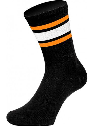 Chobot 52-109 носки женские черного цвета с полосами