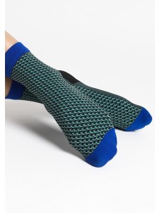 Fiore OP-ART носки 40 ден из микрофибры с геометрическим рисунком