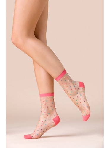 Gabriella Gigi тонкие носки в цветной горох