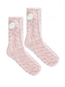 Marilyn COOZY L55 теплые женские носки с помпонами