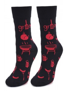 Marilyn UNISEX GRILLOVE хлопковые носки для любителей гриля