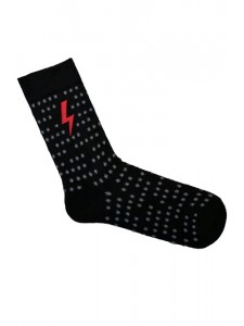 Marilyn SL THUNDER STARS  хлопковые носки с молнией