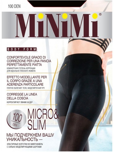 Minimi MICRO & SLIM 100 моделирующие колготки