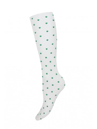 Mademoiselle Confetti удлиненные тонкие носки в горох